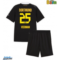 Borussia Dortmund Joey Veerman #25 Bortedraktsett Barn 2026-27 Kortermet (+ Korte bukser)